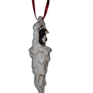 Carlton Vintage Penguin Icicle Christmas Ornament Multicolor Holiday Decor